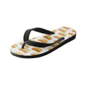 Onisex-teenslippers voor het uitkoken van hotdogs kinder teenslippers (Schuin)