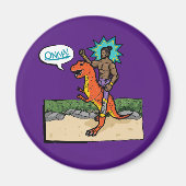 ONIVA! Dino Lutteur Magneet (Voorkant)