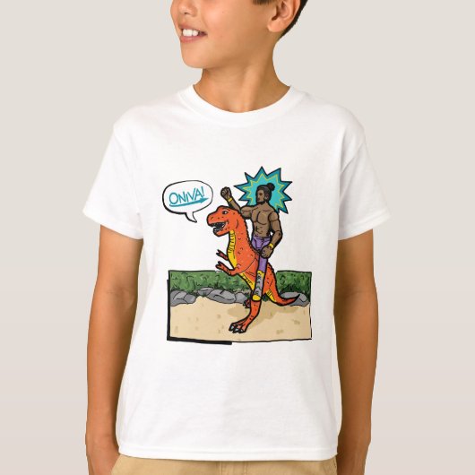 ONIVA! Dino Lutteur T-shirt (Voorkant)