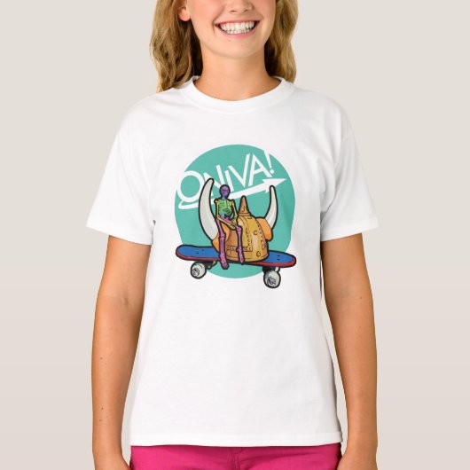 ONIVA! Squelette Viking T-shirt (Voorkant)