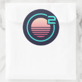 Onivim 2 - Sticker de logo rond (Sac)