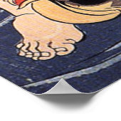 Oniwakamaru gaat de grote karper doden poster (Hoek)