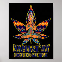 Onkruid Namast'ay Thuis En Wordt High S Namaste Li