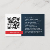 Onkruidbestrijdingsdiensten - Businesscard voor on Visitekaartje (Achterkant)