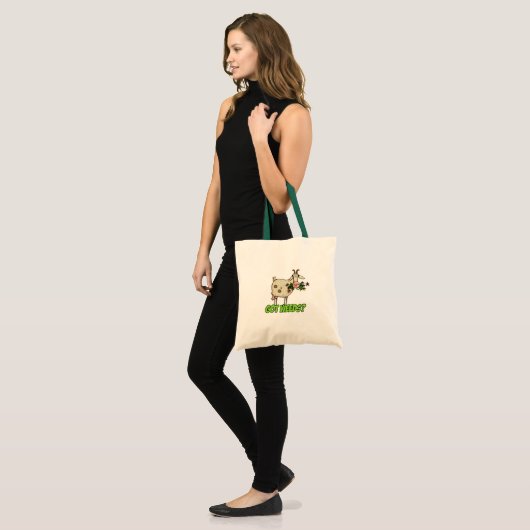 onkruidengeit tote bag (Voorkant (model))