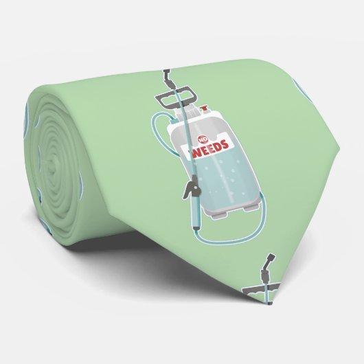onkruidspray tuinonderhoud stropdas (Opgerold)
