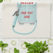 Onkruidverstuiving tuinonderhoud theedoek (Gevouwen)