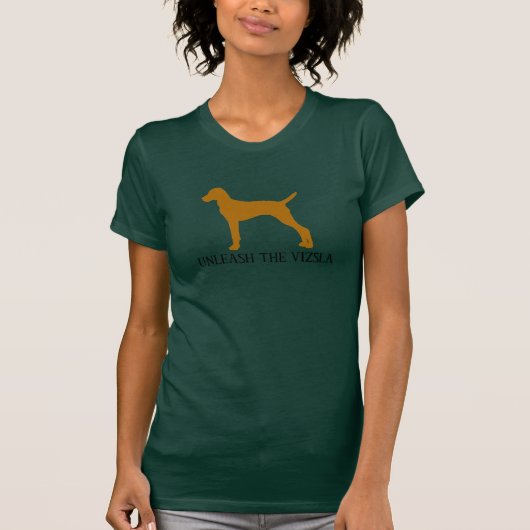 ONLEASH DE VIZSLA (leger) T-shirt (Voorkant)
