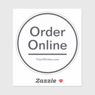Online bestellen - Venster Decal Sticker