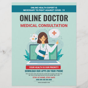 Online brochure voor medische consultatie