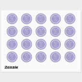 Online Craft Lace Made With Love by Label Sticker (Feuille)