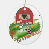 Online Farmaholic Ornament (Links)