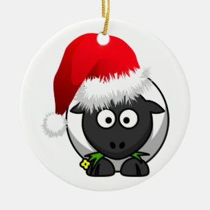 Online kerstschapenhouderij keramisch ornament