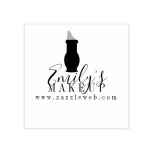 Online Make-up Producten Boutique Logo Rubberstempel