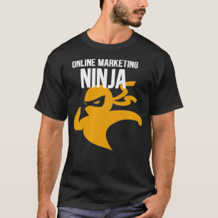 Online Marketing Ninja Rockstar Marketer Content A T-shirt