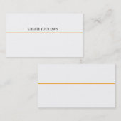 Online Professional Design Basic MINIMALIST Visitekaartje (Voorkant / Achterkant)