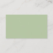 Online RSVP, Modern Minimalist Greenery Enclosure Informatiekaartje (Achterkant)