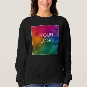 Online Shop Upload uw Logo naar Vrouwen Zwart Trui