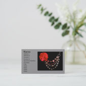 Online sieraden winkel Visitekaartje (Staand voorkant)