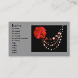 Online sieraden winkel Visitekaartje