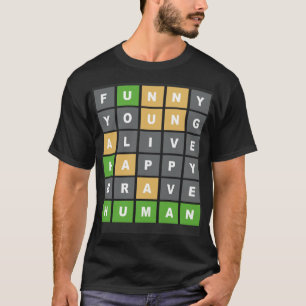 Online Word Game online spel geeks woord gamers T-shirt
