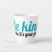 Only Kindness Matters Mug Latte Mok (Voorkant)