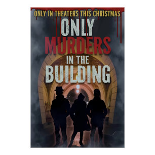 Only Murders in the Building Movie Poster Homage Perfect Poster