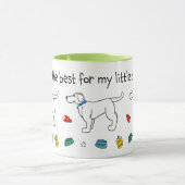 "Only the Best for my Little Buddy" Service Dog Mok (Midden)