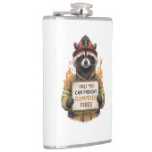 Only You Can Prevent Dumpster Fires Heupfles (Rechts)