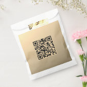 Onmiddellijk bewerkbare QR-code sjabloon | Nepgoud Bedankzakje (Gezegeld)