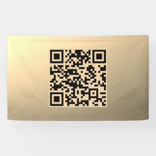 Onmiddellijk Bewerkbare QR-code Sjabloon | Nepgoud Spandoek (Horizontaal)
