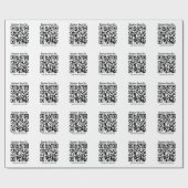 Onmiddellijk Creëer QR-code en -naam met verzegeld Cadeaupapier (Vlak)