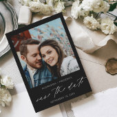 Onmiddellijk foto zwart-wit opslaan Datum Kaart