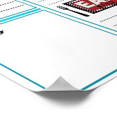 Onmiddellijke download vakantie reis poster (Hoek)