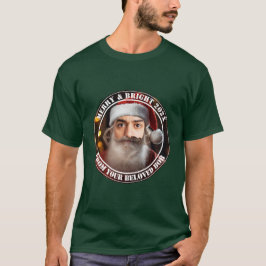Onmiddellijke kerstman! Voeg gewoon je gezicht toe T-shirt