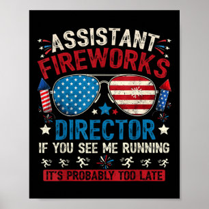 Onmiddellijke vuurwerkregisseur Als je vuurwerk zi Poster