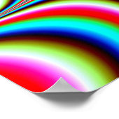 "Onmisbare psychoactieve intensiteit" Poster (Hoek)