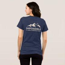 Onmogelijk is Gods uitgangspunt, Inspirerend