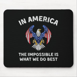 Onmogelijk is wat we het beste doen Trump inaugura Muismat