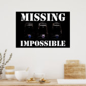 Onmogelijk ontbrekende poster (Keuken)