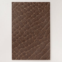 Onmogelijk Puzzel Reptiel Huidpatroon