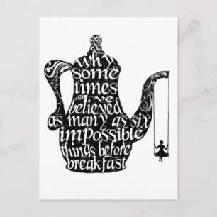 Onmogelijke dingen briefkaart