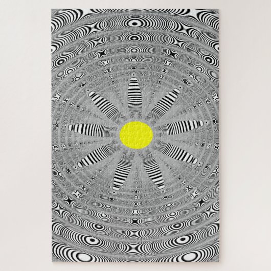 Onmogelijke grafische fractale ventilator legpuzzel (Verticaal)