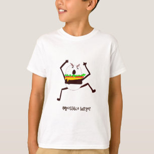 onmogelijke hamburgergrap t-shirt