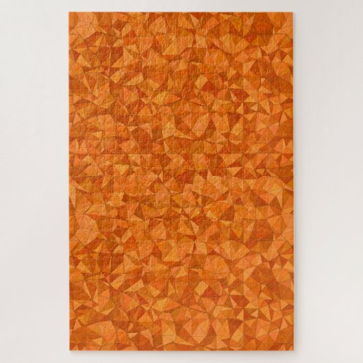 Onmogelijke herfst oranje abstracte puzzel (Verticaal)