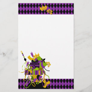 Onmogelijke Mardi Gras Stack Briefpapier