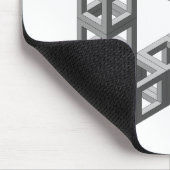 Onmogelijke optische oplichtingsdriehoek muismat (Hoek)