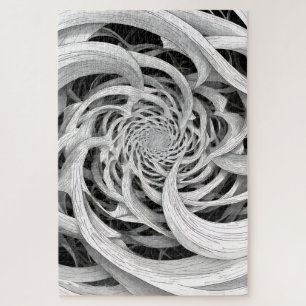 Onmogelijke Puzzel Abstracte Draaikolk - Harde Leg