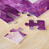 Onmogelijke puzzel - Amethyst Gem Macro (Zijkant)