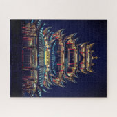 Onmogelijke puzzel - Aziatische tempel (Horizontaal)